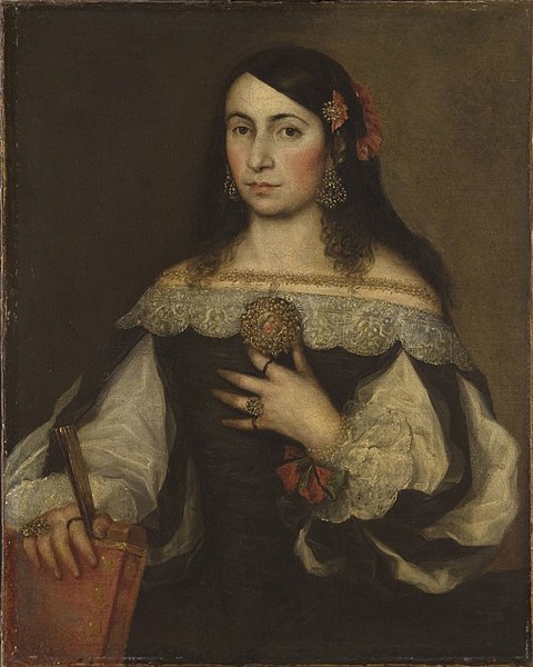 File:Unknown, Spanish - Portrait of a Lady, Cat. 815.jpg