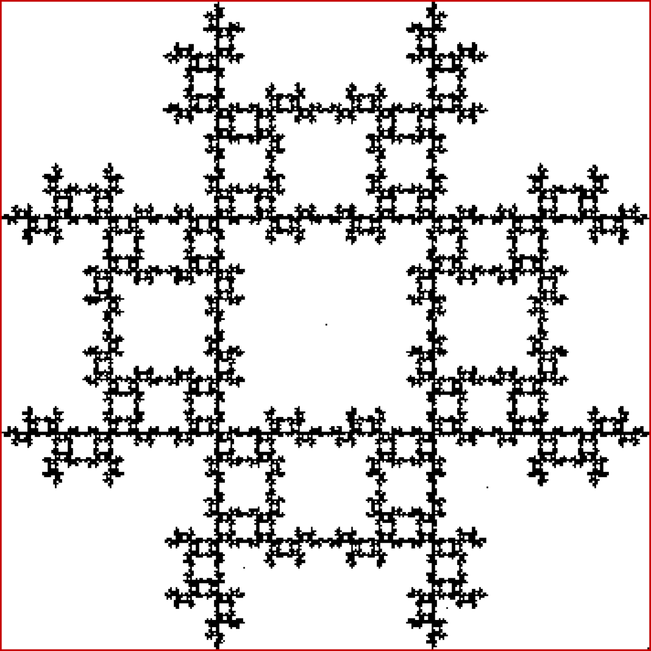 Т квадрат. Т фрактал. Фрактал квадрат. Фрактал из квадратов. Квадрат Чезаре фрактал.