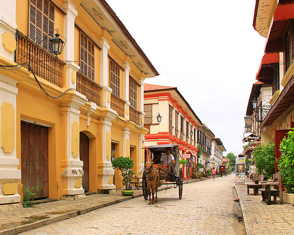The historic town of Vigan