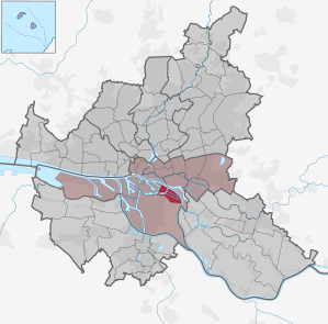 Localização em Hamburgo