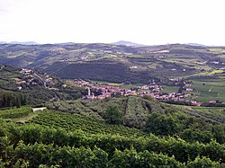 Skyline of Mezzane di Sotto