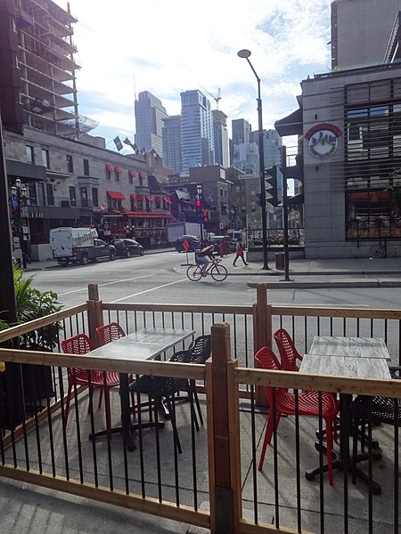 File:View of downtown Montreal from Dundees Deli.jpg