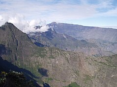 Utsikt over Mafate Valley