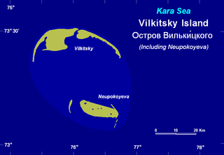 Vilkitsky Island (Kara Sea) island