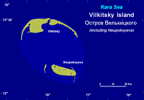 Ostrov Vil'kitskogo (pulo sa Rusya, Yamalo-Nenetskiy Avtonomnyy Okrug)