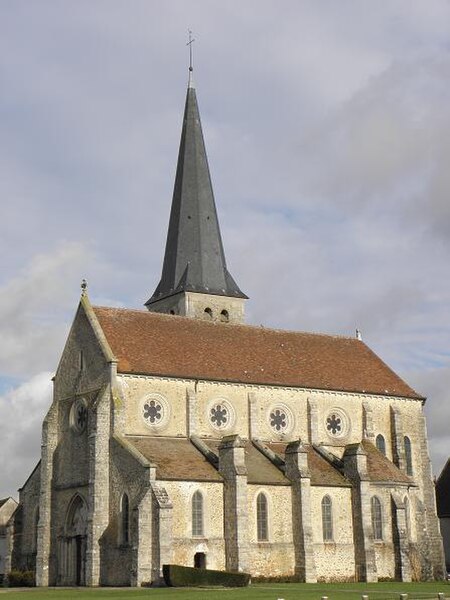 Villeneuve le Comte (77) Église Notre Dame de la Nativité