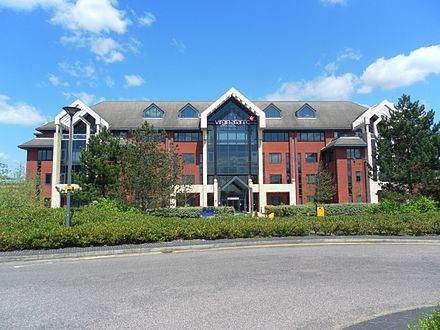 The former head office building The Office in Crawley