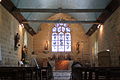 La chapelle Notre-Dame-des-Fleurs : vue intérieure.