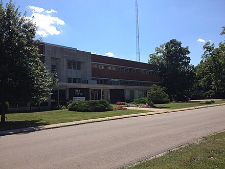 Kettering Building on campus, the home of WYSO until 2023.[141][142]
