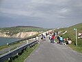 Walk the Wight 2011, seen very close to the finish point at Alum Bay.