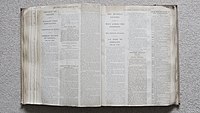 Pages from a War News clippings book