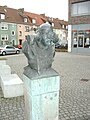 Statues at Wartburg Str. In Walle , Bremen, Germany