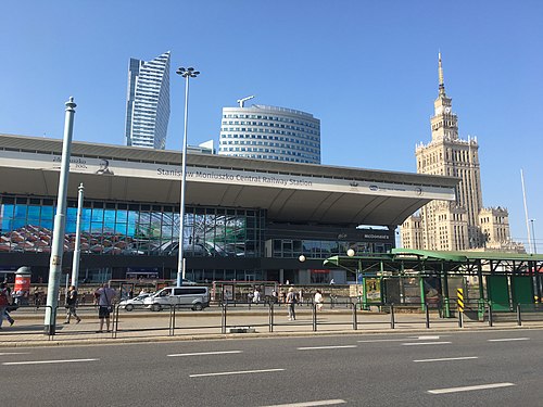 Warszawa Centralna Railway Station