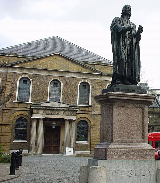 Wesley's Chapel was established by John Wesley in 1778 to serve as his London base. Today it incorporates a museum of Methodism in its crypt.