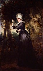 Sarah Siddons (née Kemble) ('Mrs Siddons with the Emblems of Tragedy')