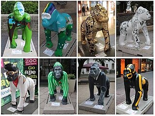 <span class="mw-page-title-main">Wow! Gorillas</span> Art installation in Bristol, England