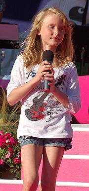 Zara Larsson Ã  10 ans.
