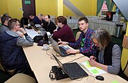 Strategic session during Wikimedia Polska Winter Retreat.