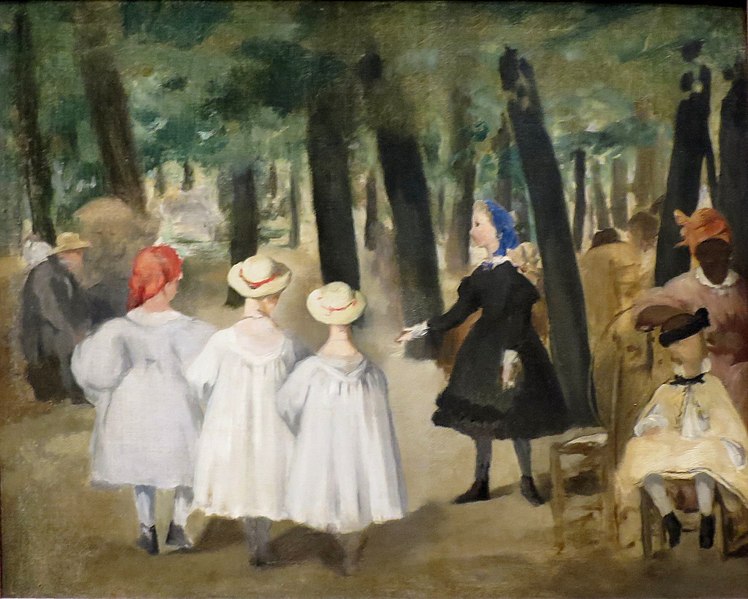 File:'Children in the Tuileries Garden' by Édouard Manet, c. 1861-2.JPG