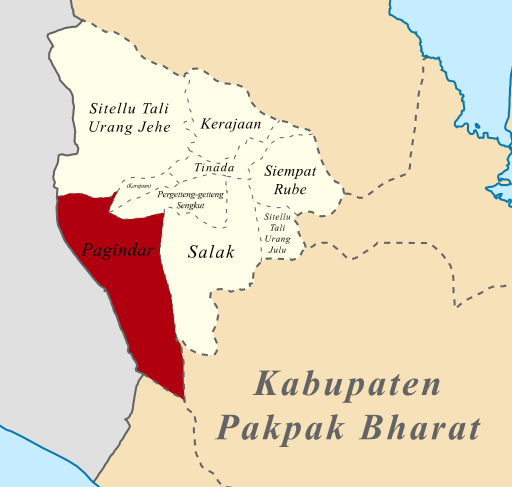 Berkas:(Peta Lokasi) Kecamatan Pagindar, Kabupaten Pakpak Bharat.svg