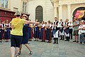 Deutsch: Auftritt des Musikvereins Weinland aus Neckenmarkt und Horitschon am Michaelerplatz