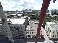 Вид на Гончаровку с купола Дмитриевського храма (2012)