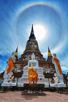 Chedi of Wat Yai Chai Mongkhon, built by King Naresuan the Great in 1592 wadaihychaymngkhl 4.jpg