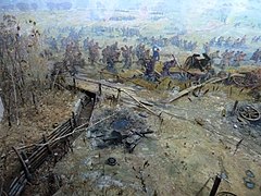 Фрагмент диорамы «Сражение под Кромами. 1919 г.»