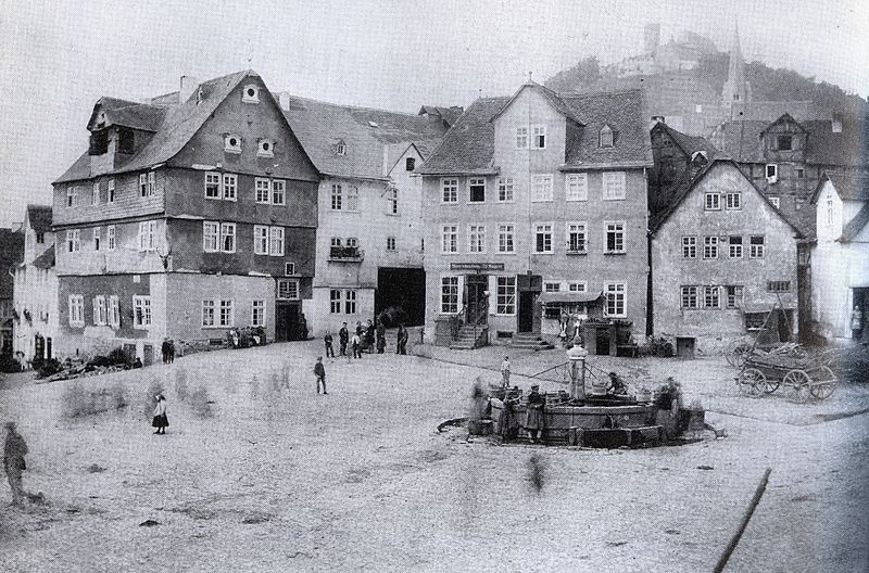 File:1860 ca Biedenkopf Marktplatz.jpg