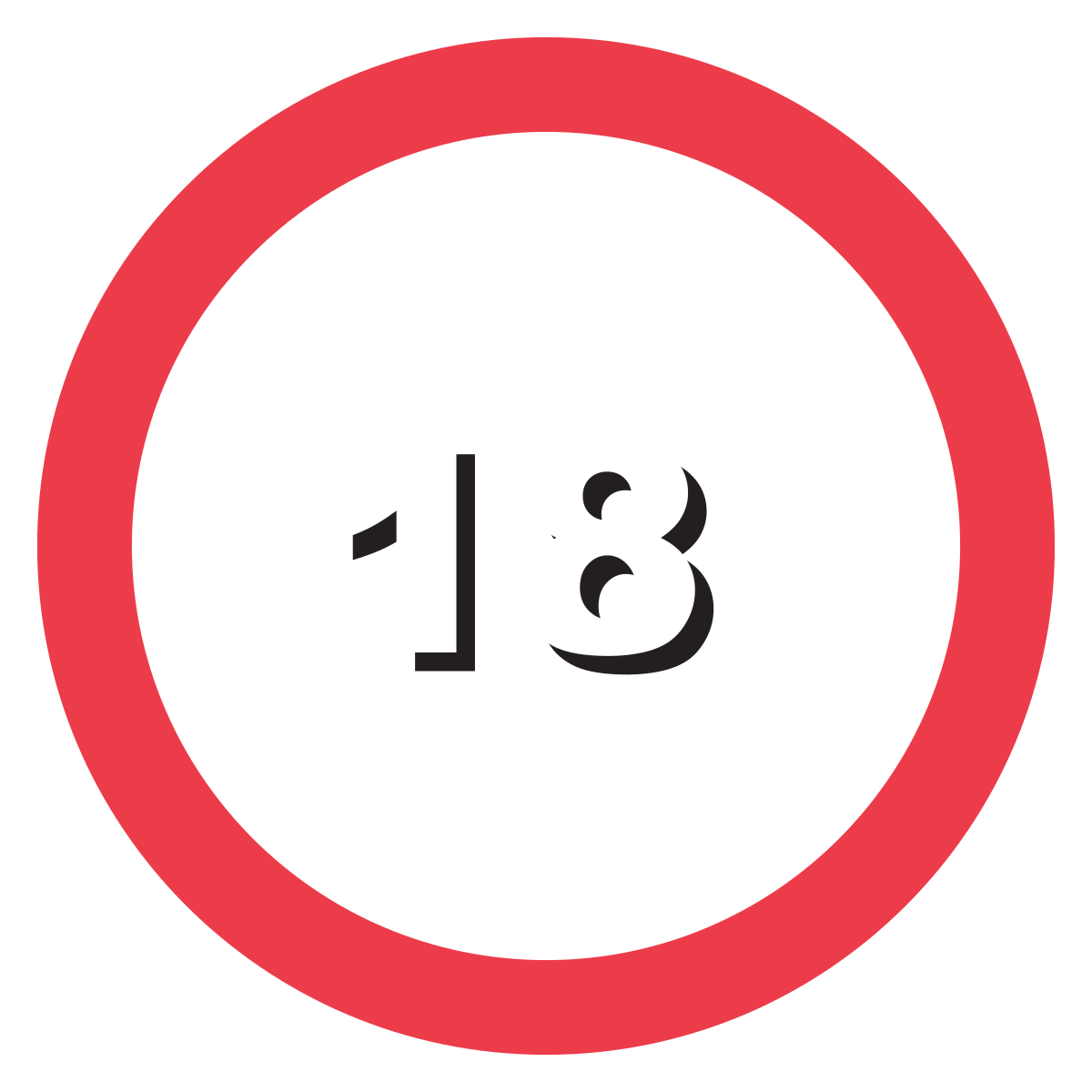 18 icon. 18 Ограничение по возрасту. 18 Значок. Наклейки 18 +.