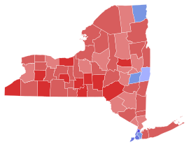 1928 United States Senate Election in New York by County.svg