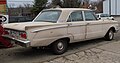 1962 Mercury Comet Custom 4-door sedan, rear right view