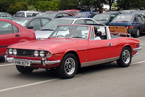 1975 Triumph Stag with alloy wheels