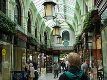 The Royal Arcade, designed by George Skipper, opened in 1899 2004 norwich 06.JPG
