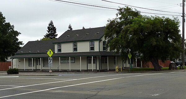 Historic Green's Store is now used as a church.