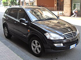 A SsangYong Kyron cikk illusztráló képe