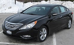 2011 Hyundai Sonata Limited (US)