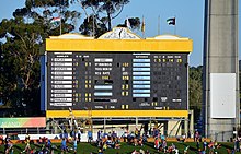 The WACA Scoreboard in 2015