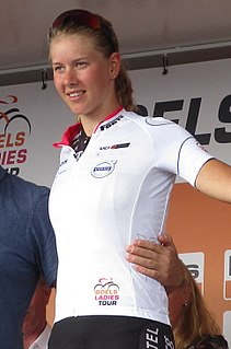 Demi de Jong Dutch cyclist