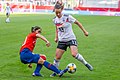 * Nomination Soccer, women's international match, Germany - Chile: Daniela Zamora (CHI, 20), Sara Däbritz (GER, 13). By --Stepro 01:31, 11 May 2022 (UTC) * Promotion  Support Good quality. --Tournasol7 04:19, 11 May 2022 (UTC)