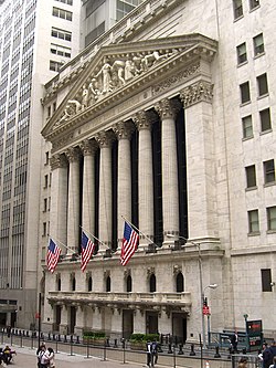 Будівля Нью-Йоркської фондової біржі