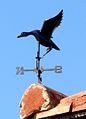 Weather vane in Añua