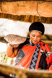 A Swazi woman dancing A Swati Woman Dancing.jpg