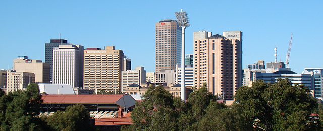 Skyline von Adelaide