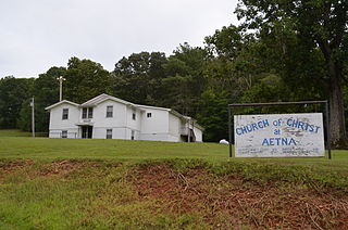 <span class="mw-page-title-main">Aetna, Hickman County, Tennessee</span> Unincorporated community in Tennessee, US