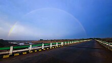 Beautiful Agalpur bridge with rainbow on Ang river Agalpur bridge with rainbow on Ang river.jpg