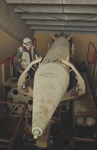 <span class="mw-page-title-main">Al-Samoud 2</span> Single-stage ballistic missile