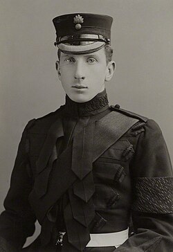 Алан Иан Перси, в форме гвардейского гренадера, Александр Бассано – 1900-е годы