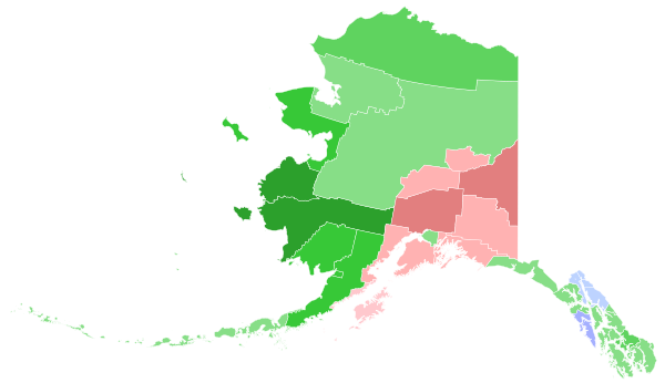 Alaska Senate Election Results 2010.svg