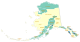 阿拉斯加州行政区划